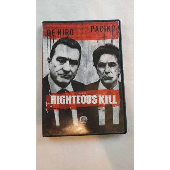 Righteous Kill DVD 2008 Jon Arnet Films - Robert De Nino Al Pacino - Picture 1 of 5